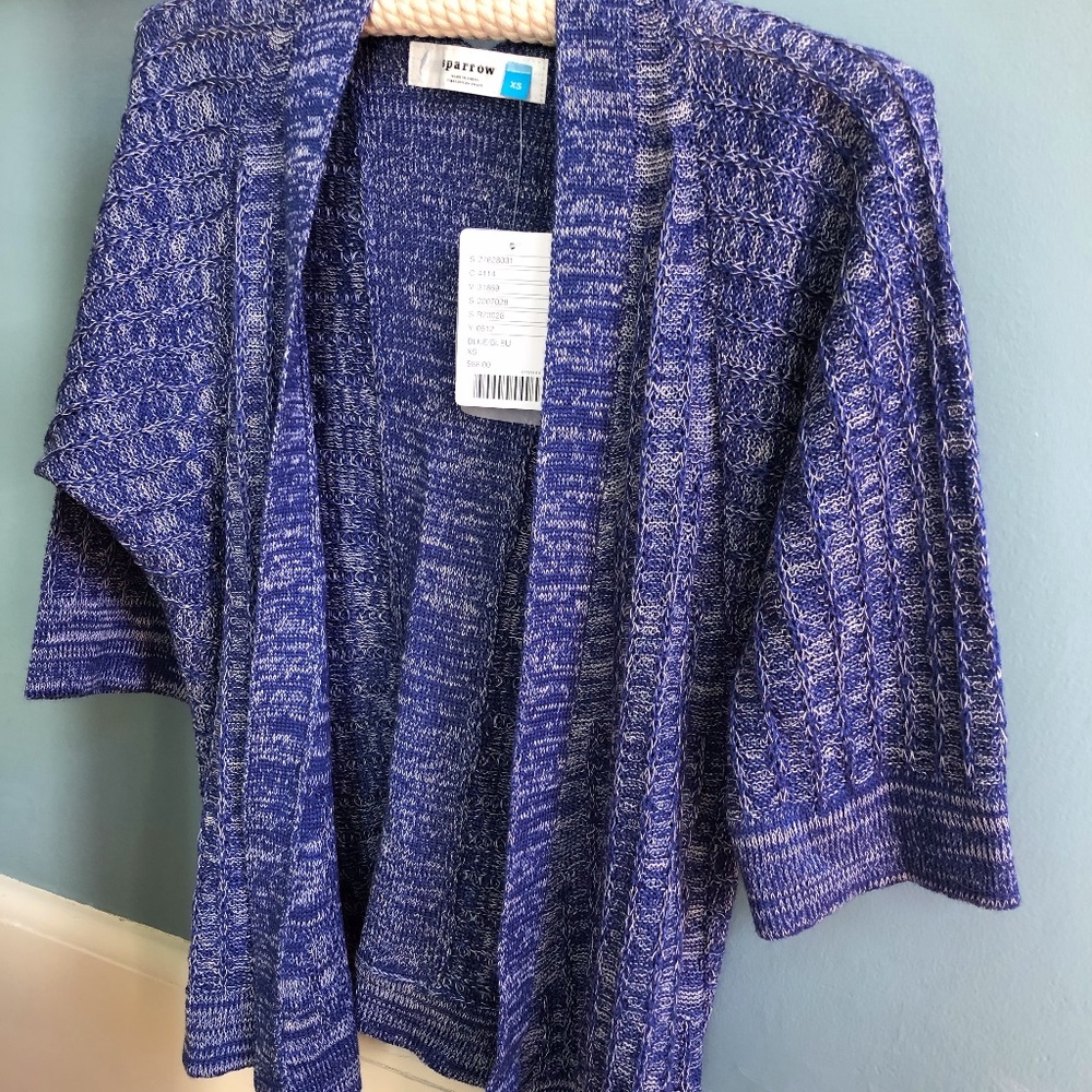 Anthropologie Sparrow Marled Kimono Cardigan Sweater